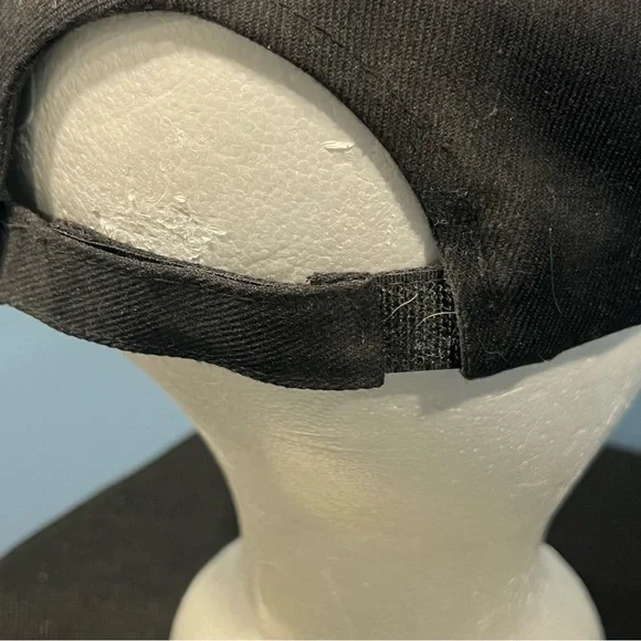 Vintage Chicago White Sox MLB Baseball Script Hat Adjustable Black Cap - Picture 6 of 9